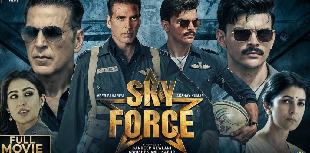 Sky Force Full Movie Download in Hindi and Watch Online Free